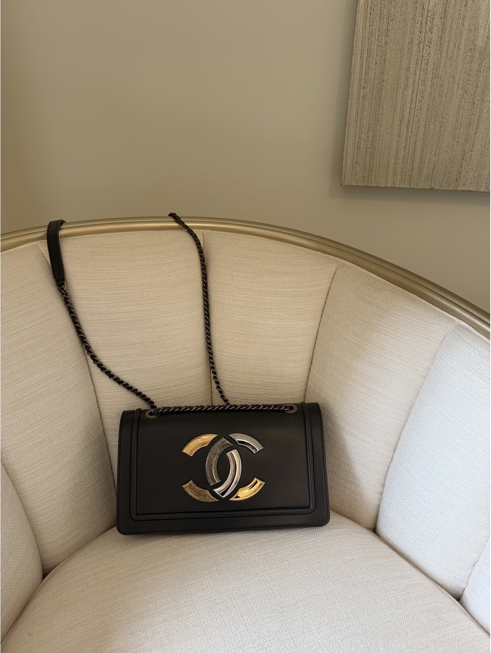 Chanel CC Statement Flap Shoulder Bag